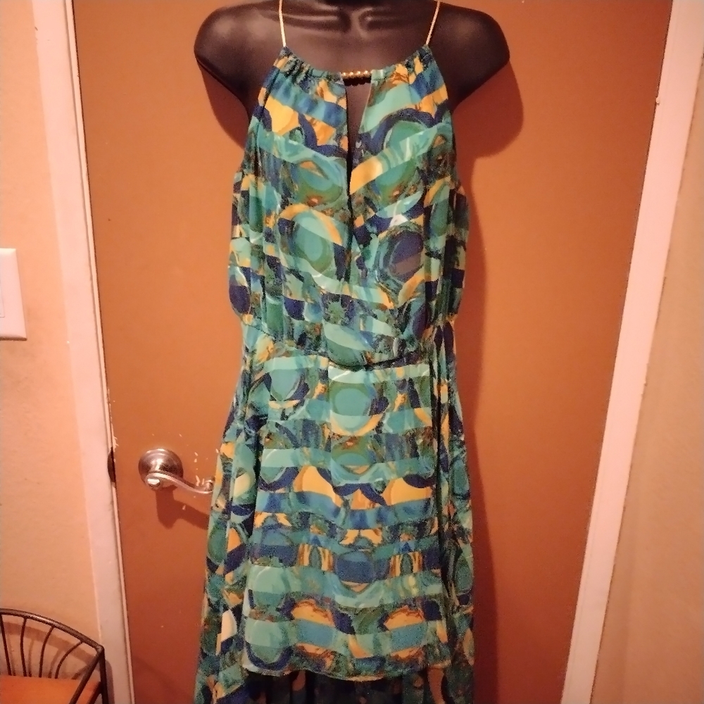 B2 Mark High Low Dress Size Large